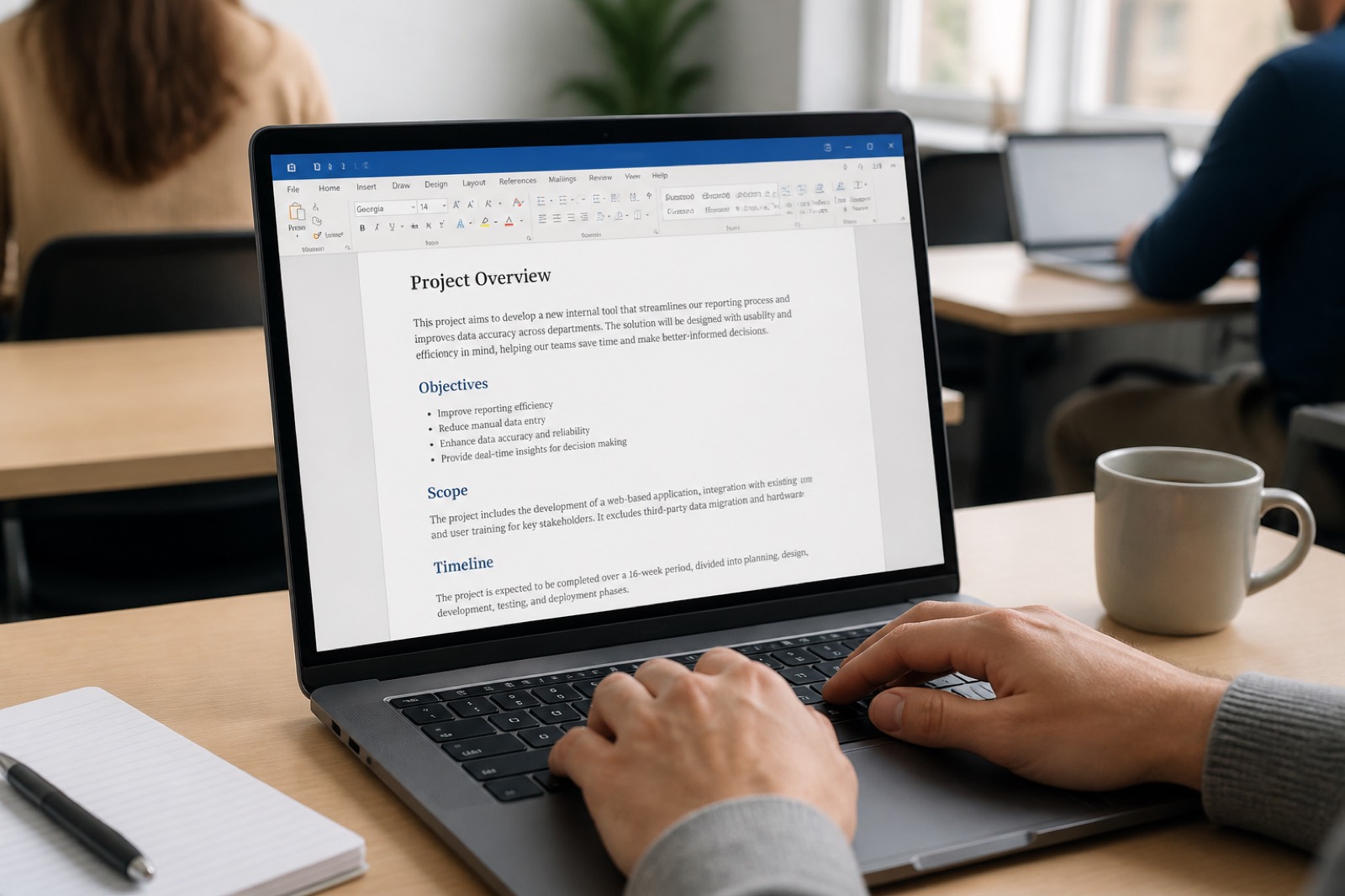 Formation Word Débutant en présentiel